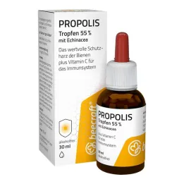 Beecraft Própolis gotas 55% mais Equinácea, 30 ml