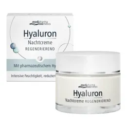 Creme noturno hialurônico regenerador, 50 ml