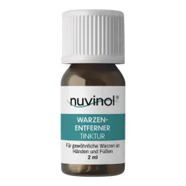 Tintura removedora de verrugas Nuvinol indolor, 2 ml