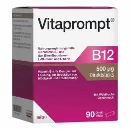 Vitaprompt B12 500 µg em sachês individuais, 90 unidades