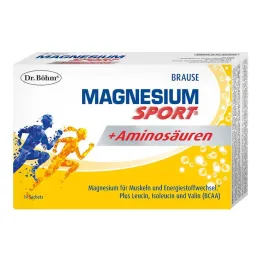 Böhm Magnésio Sport + grânulos de aminoácidos, 14 peças