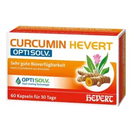 Cápsulas de curcumina Hevert Optisolv, 60 unidades
