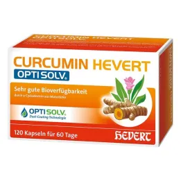 Cápsulas de curcumina Hevert Optisolv, 120 unidades