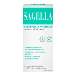 Sagella Vaginose Bacteriana Óvula, 7 unidades