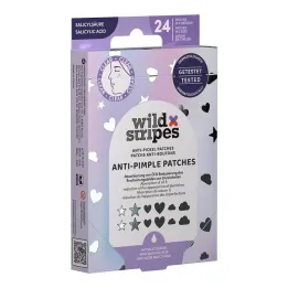 Patches anti-espinhas Wild Stripes Holo Clear, 24 unidades