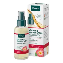 Óleo de massagem Kneipp para costas &amp; pescoço, 100 ml