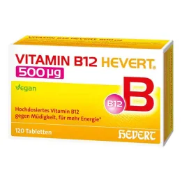 Vitamina B12 Hevert comprimidos de 500 µg, 120 unidades