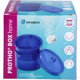 MIRADENT Protho Box Home azul com glitter, 1 unidade