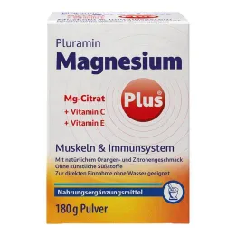 Pluramin Magnésio mais pó, 180 g