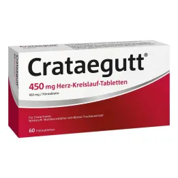 Crataegutt 450 mg comprimidos cardiovasculares, 60 unidades
