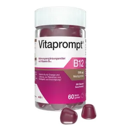 Vitaprompt B12 500 µg borrachas macias, 60 peças