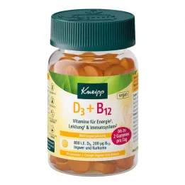 Gomas Kneipp Vitamina D3 + B12, 30 unidades