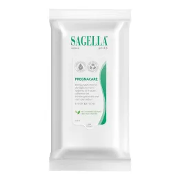 Toalhetes de limpeza Sagella active Pregnacare, 15 unidades