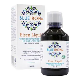 Fluido oral líquido de ferro Blueiron, 250 ml