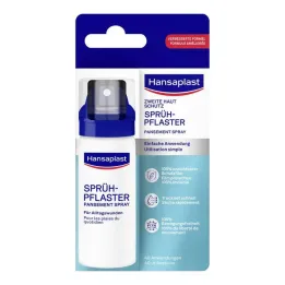 Hansaplast emplastro spray para segunda proteção da pele, 40 ml
