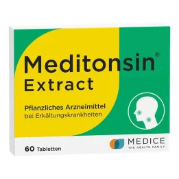 Comprimidos de ervas frias de extrato de Meditonsin, 60 unidades