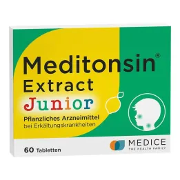 Meditonsin Extract Junior comprimidos de ervas para frio, 60 unidades