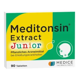 Comprimidos fitoterápicos para resfriado Meditonsin Extract Junior, 90 unidades