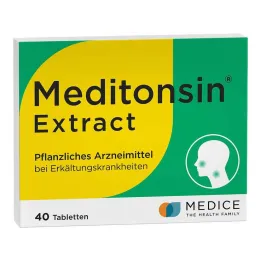Meditonsin Extract comprimidos de ervas para frio, 40 unidades