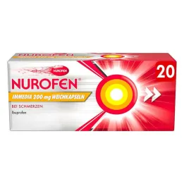 Nurofen Immedia 200 mg cápsulas moles, 20 unidades