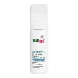 Espuma de limpeza facial transparente Sebamed, 150 ml