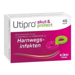 Utipro aguda &amp; protege cápsulas duras, 45 unidades