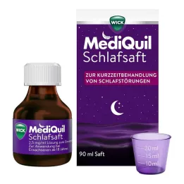WICK MediQuil Sleep Juice 2,5 mg/ml solução oral, 90 ml