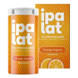 Ipalat The Vitamin Pastille Laranja-Gengibre, 40 unidades