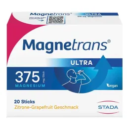 Magnetrans Ultra 375 mg grânulos diretos, 20 unidades