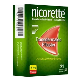 gesso nicorette TX 15 mg, 21 unid
