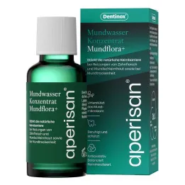 Aperisan enxaguatório bucal concentrado flora oral +, 30 ml