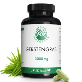Green Naturals® grama de cevada 3000 mg cápsulas veganas (240 peças)
