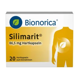 Silimarit 86,5 mg cápsulas, 20 unidades