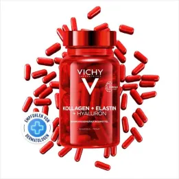 Cápsulas de suplemento dietético de colágeno Vichy (60 peças)