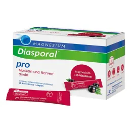 Magnésio Diasporal pro + B-Vit.Musk.+ Nervos Diretos, 60 unid