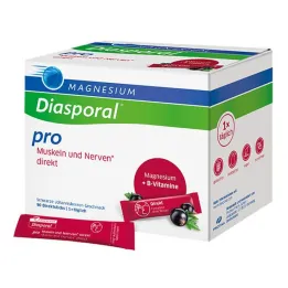 Magnésio Diasporal pro + B-Vit.Musk.+ Nervos Diretos, 90 unid