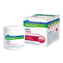 Magnésio Diasporal pro + B-Vit.DEPOT Almíscar.+ Guia Nervo, 60 peças
