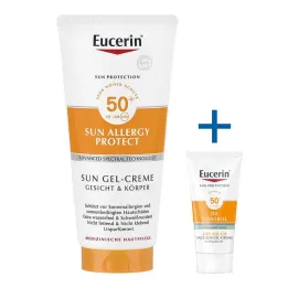Eucerin Gel Alergênico Solar LSF 50+ , 200 ml