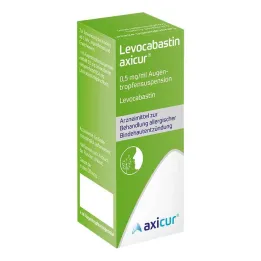 Levocabastin axicur 0,5 mg/ml suspensão colírio, 4 ml