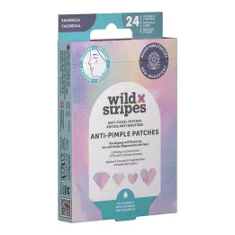 Wild Stripes Anti-Pimple Patches Diamond Recover, 24 unidades