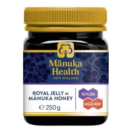 Manuka Health Mgo 400 + Mel de Manuka & Geléia Real, 250 g