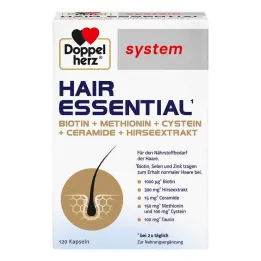 Cápsulas do sistema Doppelherz Hair Essential, 120 peças