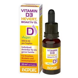 Óleo Bioativo Hevert Vitamina D3, 20 ml