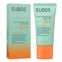 Eubos Daily Ray Protect Creme de Dia para o Rosto.LSF 50+, 50 ml