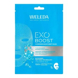 Weleda Exo Boost Hydrobounce máscara hidratante em folha, 20 ml