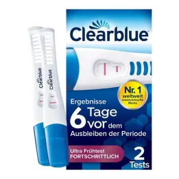 Teste de gravidez Clearblue.6 dias atrás 2 hormônios, 2 unidades