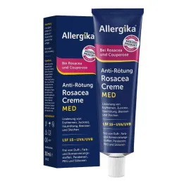 Creme Alérgico Anti-Vermelhidão Rosácea Med, 30 ml