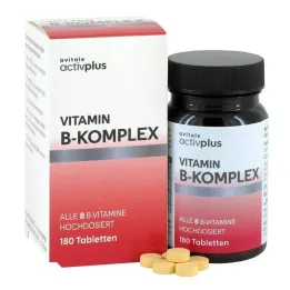 Comprimidos de complexo de vitamina B Activplus, 180 unidades