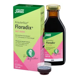 Floradix com líquido oral de ferro, 250 ml