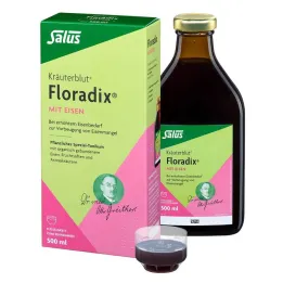 Floradix com líquido oral de ferro, 500 ml
